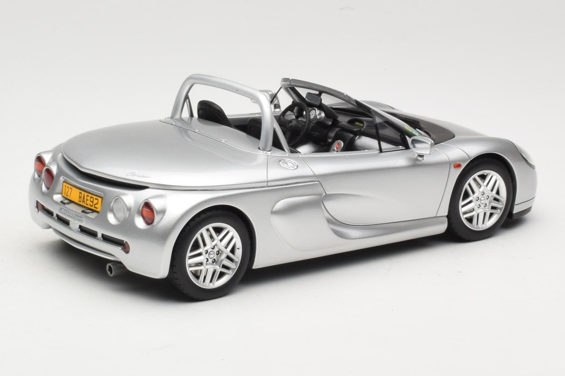 OTTO 1/18 ルノー スパイダー 1999 (シルバー) Otto Renault Spider 1:18 Silver Resin Roadster