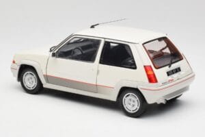 Renault Super 5 GT Turbo Phase 1 Pearl White Norev 1:18 185200 Diecast - image 7 of 8