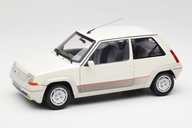 Renault Super 5 GT Turbo Phase 1 Pearl White Norev 1:18 185200 Diecast