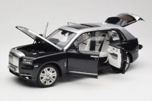 Rolls-Royce Cullinan Black & Silver OEM 1:18 ROLLS001 Diecast - image 2 of 8