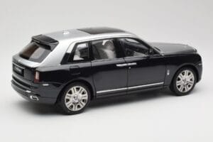 Rolls-Royce Cullinan Black & Silver OEM 1:18 ROLLS001 Diecast - image 3 of 8