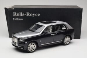 Rolls-Royce Cullinan Black & Silver OEM 1:18 ROLLS001 Diecast - image 8 of 8