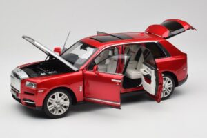 Rolls-Royce Cullinan Red With Shadow Wheels OEM 1:18 028-18A Diecast - image 2 of 8