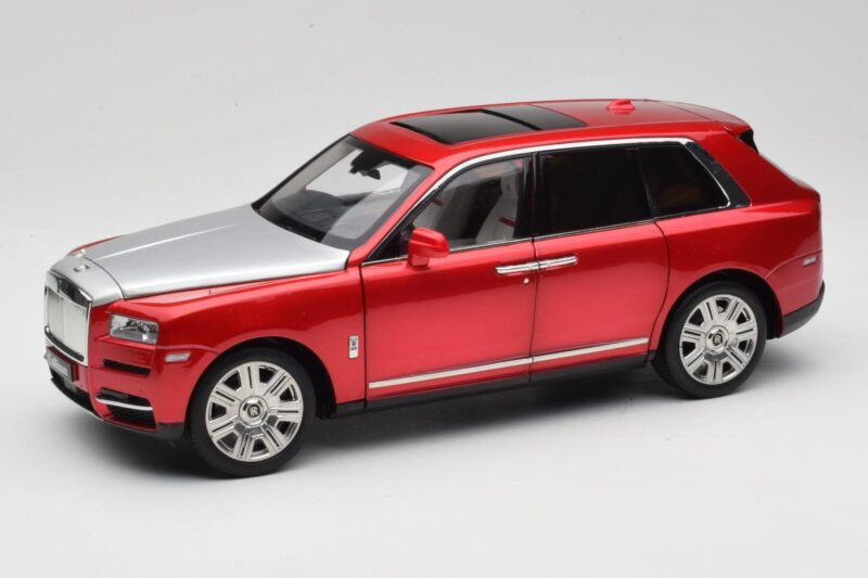 Rolls-Royce Cullinan Red With Shadow Wheels OEM 1:18 Rolls-Royce Cullinan Red With Shadow Wheels OEM 1:18 028-18A Diecast