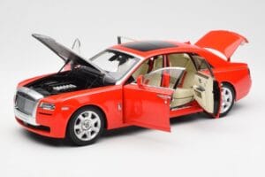 Rolls-Royce Ghost Red & Silver Kyosho 1:18 008802RS Diecast - image 2 of 8