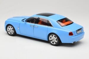 Rolls-Royce Ghost Series I Light Blue Kyosho 1:18 08802LB Diecast - image 7 of 8
