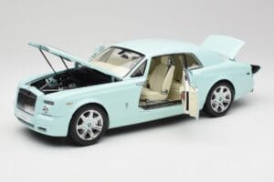 Rolls-Royce Phantom Coupe Turchese Blue Kyosho 1:18 08862TBL Diecast - image 2 of 8