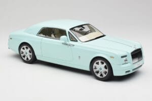 Rolls-Royce Phantom Coupe Turchese Blue Kyosho 1:18 08862TBL Diecast - image 6 of 8