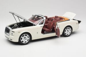 Rolls-Royce Phantom Drophead Coupe English White Kyosho 1:18 08871EW2 Diecast - image 2 of 10