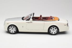 Rolls-Royce Phantom Drophead Coupe English White Kyosho 1:18 08871EW2 Diecast - image 6 of 10