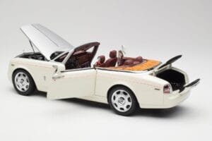 Rolls-Royce Phantom Drophead Coupe English White Kyosho 1:18 08871EW2 Diecast - image 7 of 10