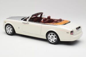 Rolls-Royce Phantom Drophead Coupe English White Kyosho 1:18 08871EW2 Diecast - image 9 of 10