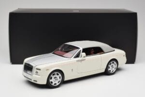 Rolls-Royce Phantom Drophead Coupe English White Kyosho 1:18 08871EW2 Diecast - image 10 of 10