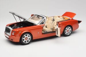 Rolls-Royce Phantom Drophead Coupe Mandarin Orange Kyosho 1:18 08871P Diecast - image 2 of 10