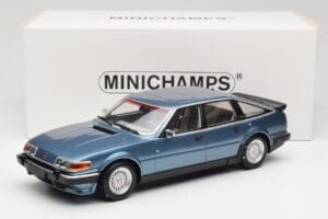 Rover Vitesse SD1 3.5 V8 Blue Metallic Minichamps 1:18 107138400 Diecast - image 6 of 6