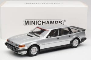 Rover Vitesse SD1 3.5 V8 Silver Minichamps 1:18 107138402 Diecast - image 6 of 6