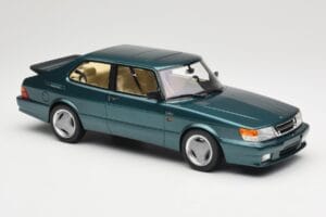 Saab 900 Turbo T16 Airflow Eucalyptus Green DNA 1:18 DNA000095 Diecast - image 4 of 6