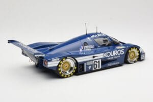 Sauber Mercedes C9 Kouros Racing #61 M. Thackwell / H. Pescarolo 24 Hours of Le Mans 1987 Minichamps 1:18 155873561 Diecast - image 2 of 6
