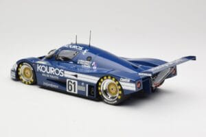 Sauber Mercedes C9 Kouros Racing #61 M. Thackwell / H. Pescarolo 24 Hours of Le Mans 1987 Minichamps 1:18 155873561 Diecast - image 5 of 6
