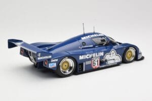 Sauber Mercedes C9 Michelin #61 J-L. Schlesser Winner ADAC Supersprint 1987 Minichamps 1:18 155873581 Diecast - image 2 of 6