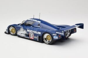 Sauber Mercedes C9 Michelin #61 J-L. Schlesser Winner ADAC Supersprint 1987 Minichamps 1:18 155873581 Diecast - image 5 of 6