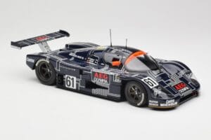 Sauber Mercedes C9 #61 M. Baldi / J. Weaver / J. Mass 24 Hours of Le Mans 1988 Minichamps 1:18 155883561 Diecast - image 4 of 6