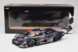Sauber Mercedes C9 #61 M. Baldi / J. Weaver / J. Mass 24 Hours of Le Mans 1988 Minichamps 1:18 155883561 Diecast - image 6 of 6