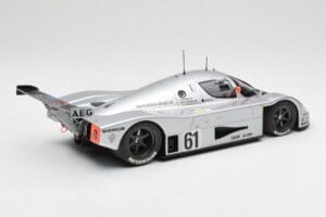 Sauber Mercedes C9 #61 M. Baldi / K. Acheson / G. Brancatelli 2nd Place 24 Hours of Le Mans 1989 Minichamps 1:18 155893561 Di - image 2 of 6
