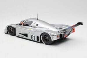 Sauber Mercedes C9 #61 M. Baldi / K. Acheson / G. Brancatelli 2nd Place 24 Hours of Le Mans 1989 Minichamps 1:18 155893561 Di - image 5 of 6