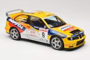 SEAT Cordoba WRC Evo 2 #9 H. Rovanpera / R. Pietilainen Rally San Remo 1999 Otto 1:18 OT483 Resin - image 4 of 6