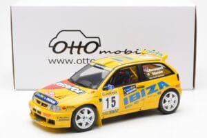 SEAT Ibiza Kit Car Evo 2 #15 H. Rovanpera / R. Pietilanen Rally Monte Carlo 1998 Otto 1:18 OT445 Resin - image 6 of 6
