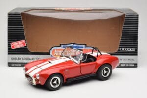 Shelby Cobra 427 S/C Guardsman Red ERTL 1:18 7369 Diecast - image 8 of 8