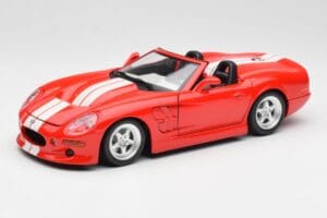 Shelby Series 1 Cabriolet Red Bburago 1:18 3353 Diecast