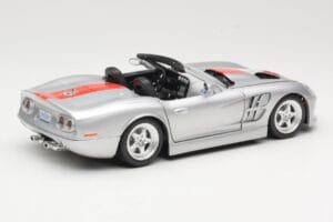 Shelby Series 1 Silver Bburago 1:18 3323 Diecast - image 3 of 8