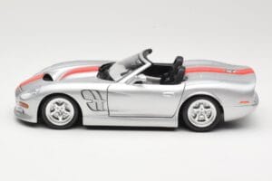 Shelby Series 1 Silver Bburago 1:18 3323 Diecast - image 4 of 8