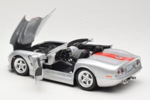 Shelby Series 1 Silver Bburago 1:18 3323 Diecast - image 5 of 8