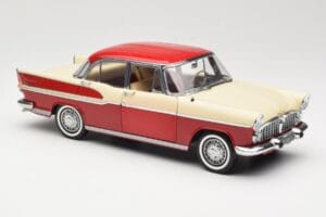 Simca Chambord Red & Ivory Norev 1:18 185721 Diecast - image 6 of 8