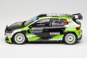 Skoda Fabia Rally2 #23 O. Solberg / E. Edmondson Rally Monte Carlo 2023 IXO 1:18 18RMC155A Diecast - image 3 of 6