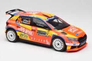 Skoda Fabia Rally2 #25 P. Lopez Rally Monte Carlo 2024 IXO 1:18 18RMC199 Diecast - image 4 of 6