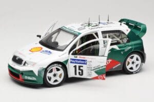Skoda Fabia WRC #15 T. Gardemeister / P. Lukander WRC 1999 Solido 1:18 90457 Diecast - image 2 of 8