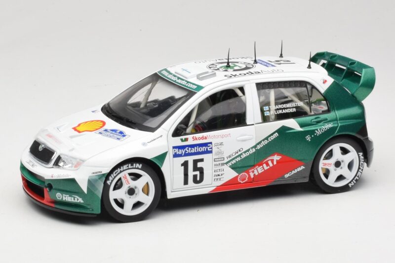 Skoda Fabia WRC #15 T. Gardemeister / P. Lukander WRC 1999 Solido 1:18 90457 Diecast