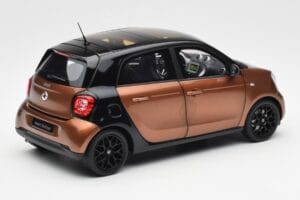 Smart Forfour W453 Black Hazel Brown Norev 1:18 B66960299 Diecast - image 3 of 8