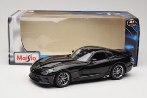 SRT Viper GTS Black Maisto 1:18 31128 Diecast - image 8 of 8