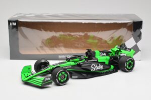 Stake F1 Team Kick Sauber C44 #77 V. Bottas Emilia Romagna GP 2024 Minichamps 1:18 117240177 Diecast - image 7 of 7