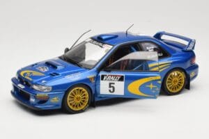 Subaru Impreza WRC #5 R. Burns / R. Reid Rally de France 1999 AUTOart 1:18 89993 Diecast - image 2 of 8