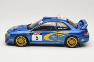 Subaru Impreza WRC #5 R. Burns / R. Reid Rally de France 1999 AUTOart 1:18 89993 Diecast - image 4 of 8