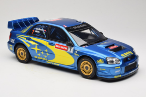Subaru Impreza WRC S9 #7 P. Solberg / P. Mills Rally Great Britain 2003 Otto 1:12 G092 Resin - image 4 of 6