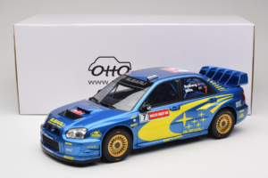 Subaru Impreza WRC S9 #7 P. Solberg / P. Mills Rally Great Britain 2003 Otto 1:12 G092 Resin - image 6 of 6