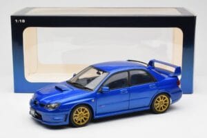 Subaru Impreza WRX STI GD Blue AUTOart 1:18 78681 Diecast - image 8 of 8