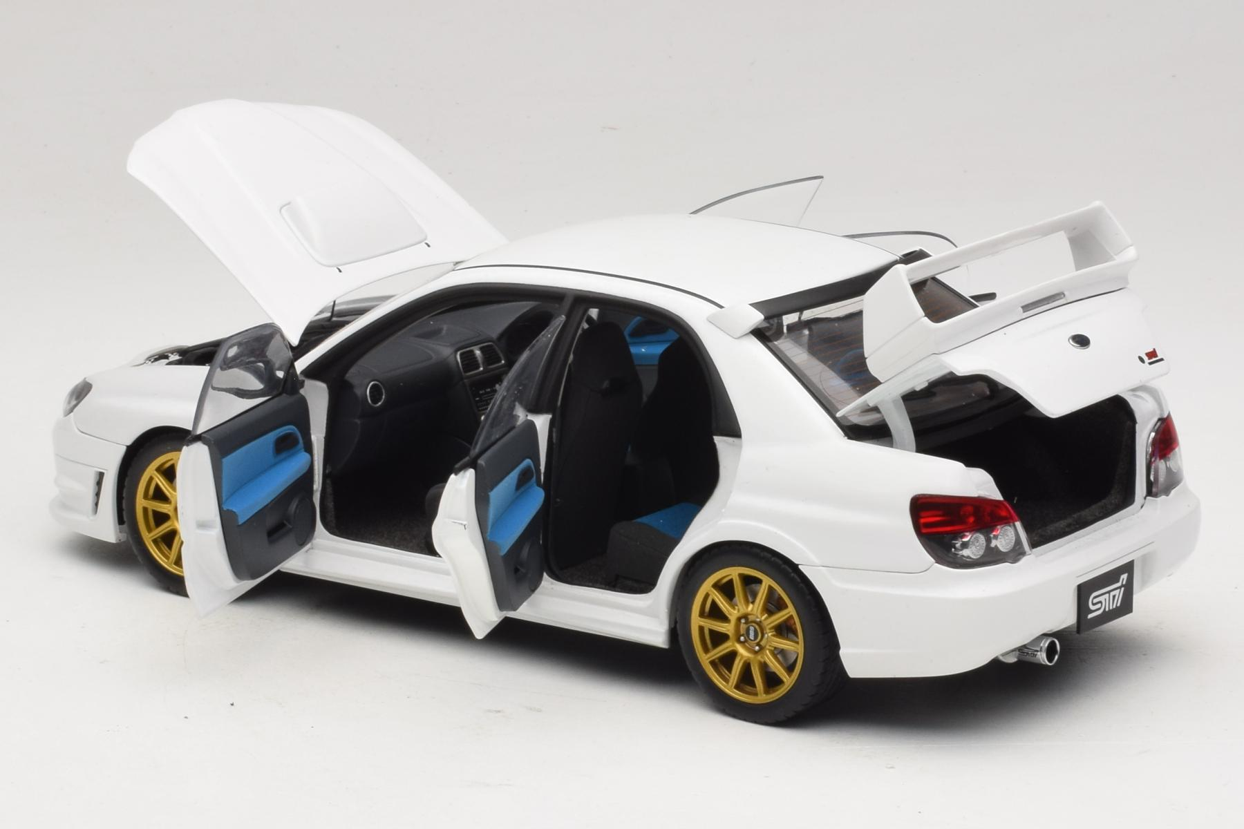 AUTOart Subaru Impreza WRX STI GD 1:18 White